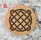 Round Cork Trivets - 6 Design choices with Picture Graphics product 6